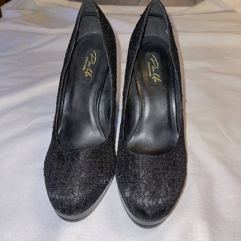 Pleaser Pin Up Couture Stilettos Platform Pumps High Heels Adult Women Size 9